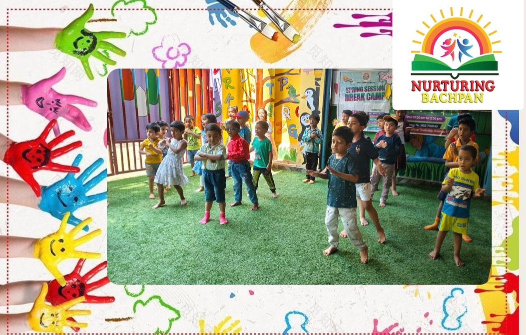 Children playing at Nurturing Bachpan